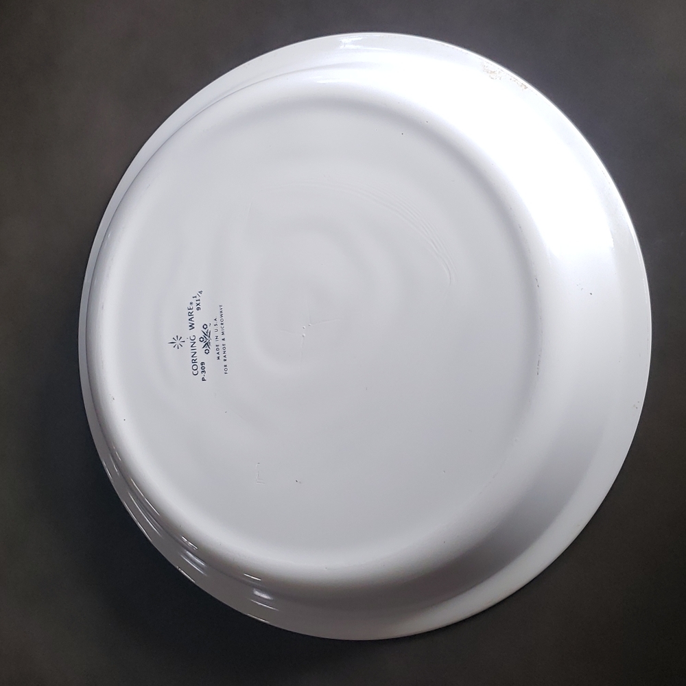 Corning Ware Blue Flower Pie Plate - Picture 3 of 11
